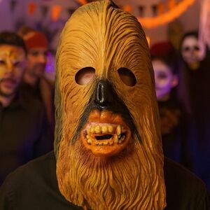Rubies Chewbacca Mask 2010 Star Wars Costume Halloween Lucas Film